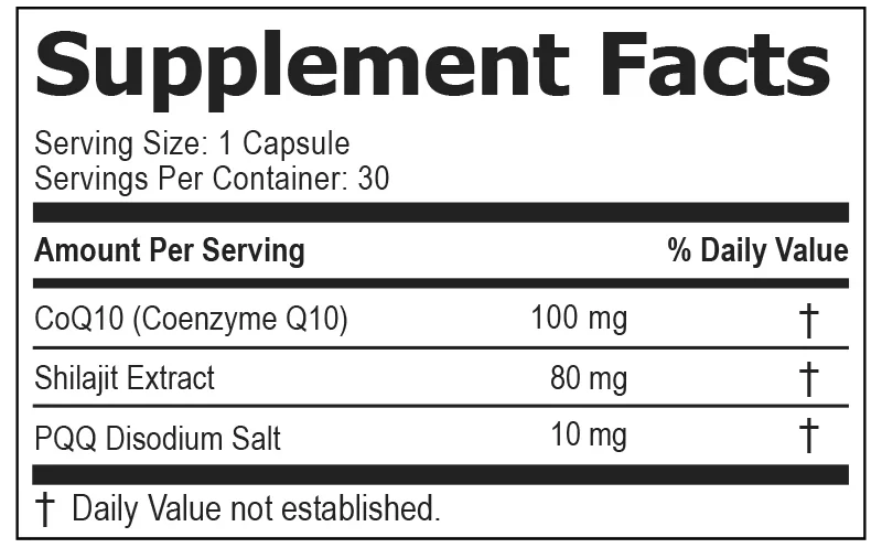 Cardio Clear 7 Supplement Facts