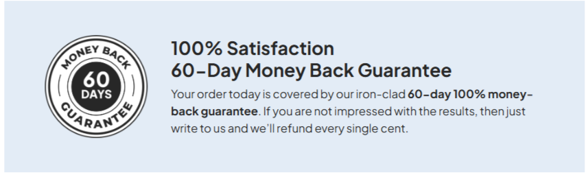 ProstaLite Money Back Guarantee
